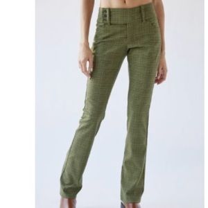 Y2K Low-rise belted trouser pant
